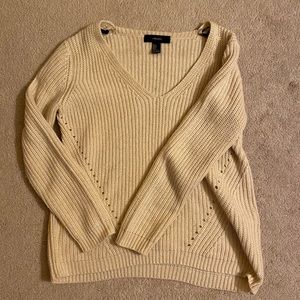 Off White Knit Sweater
